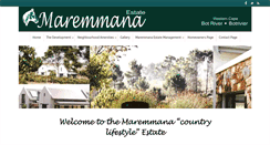 Desktop Screenshot of maremmana-estate.com